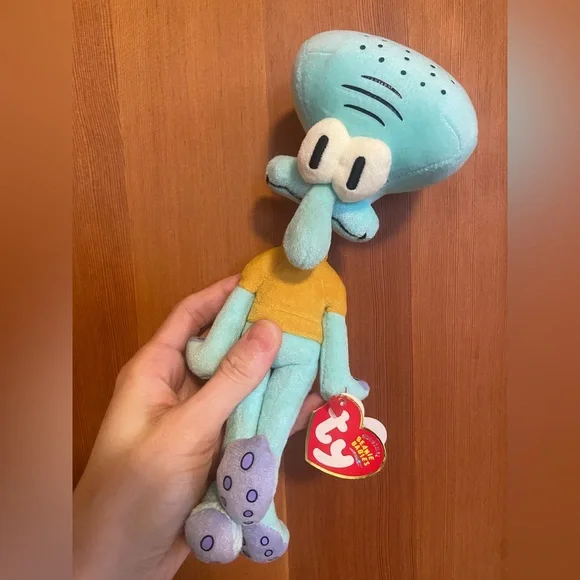 *Rare* Ty Beanie BabiesSquidward Tentacles